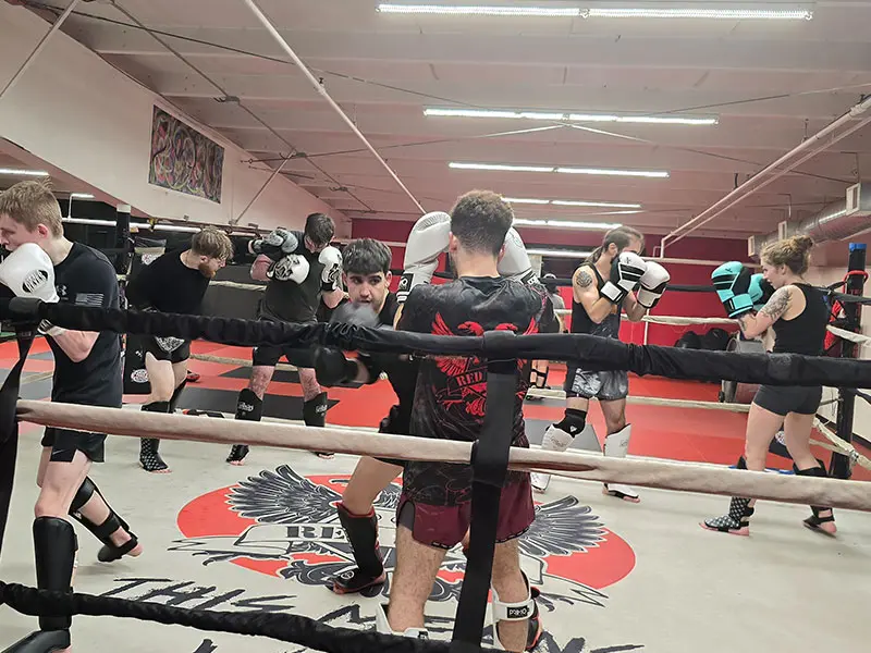 Adult Muay Thai Classes Near Me in Lakeville | Red Seal Martial Arts